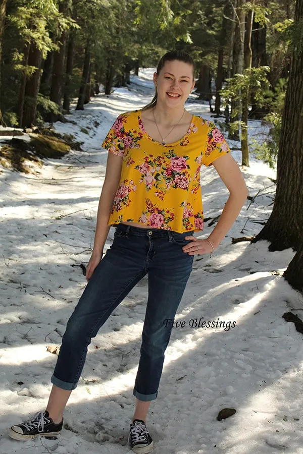 Adult Harper Crop, Top and Dress