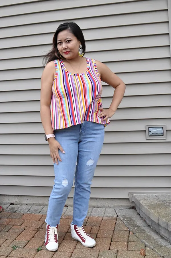 Adult Harper Crop, Top and Dress