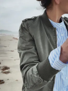 ARMY BOMBER JACKET - GREEN