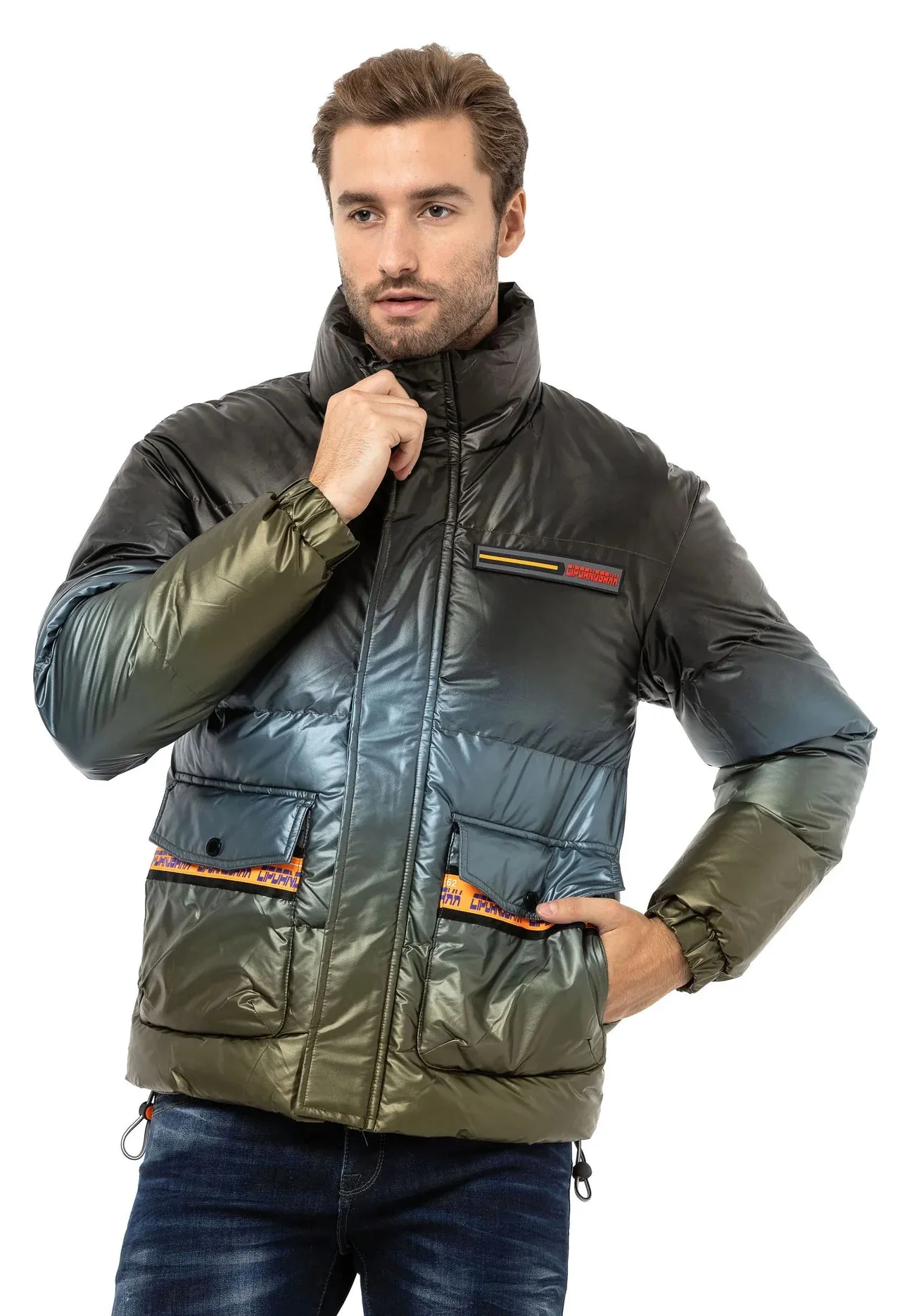Cipo &amp; Baxx LIONEL men's bomber jacket CM221