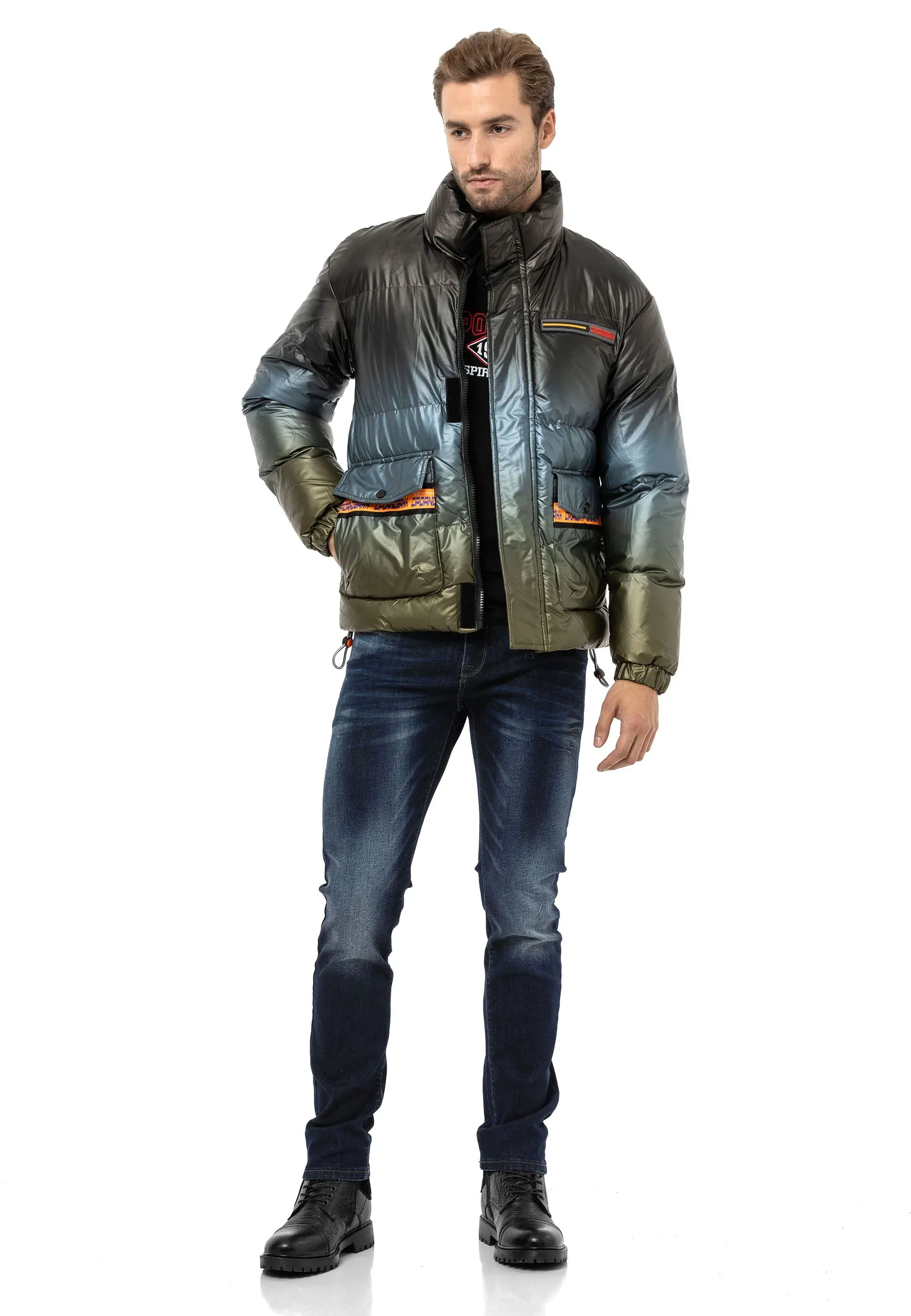 Cipo &amp; Baxx LIONEL men's bomber jacket CM221