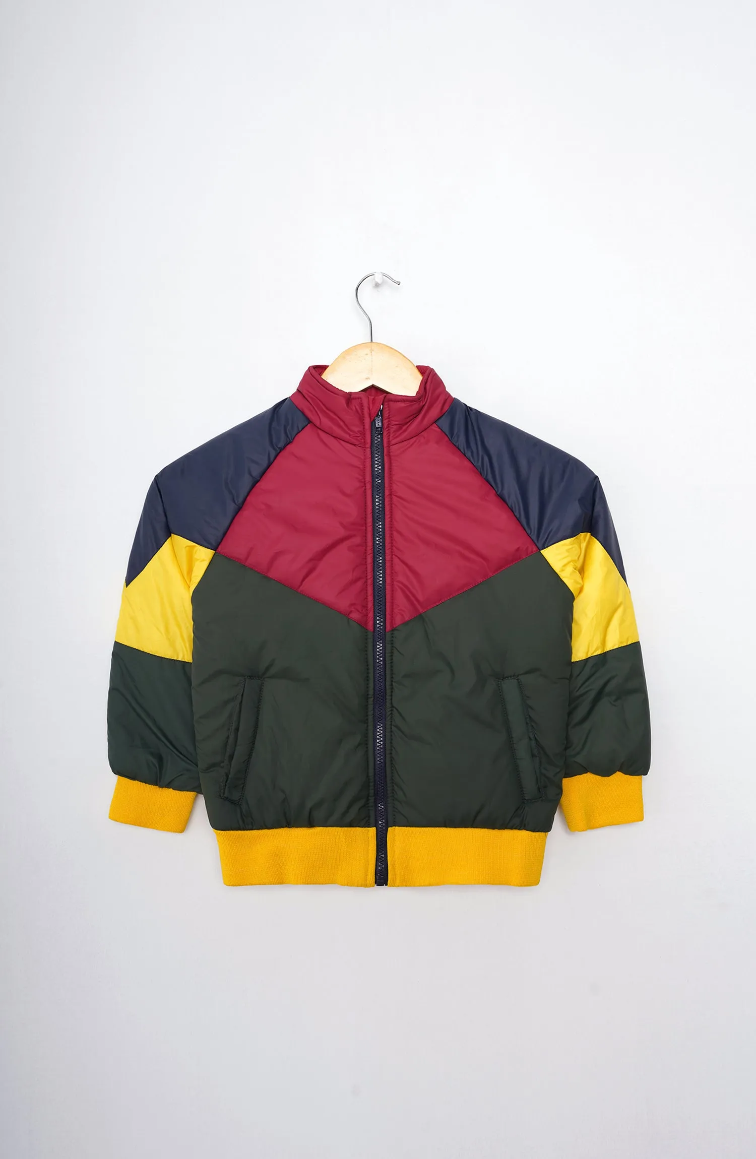 Cut&Sew Puffer Jacket