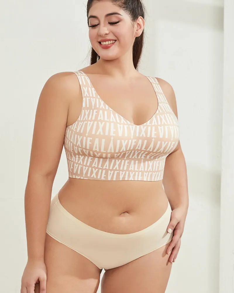 Floralshe®Wireless Back Smoothing V-Neck Tank Bra