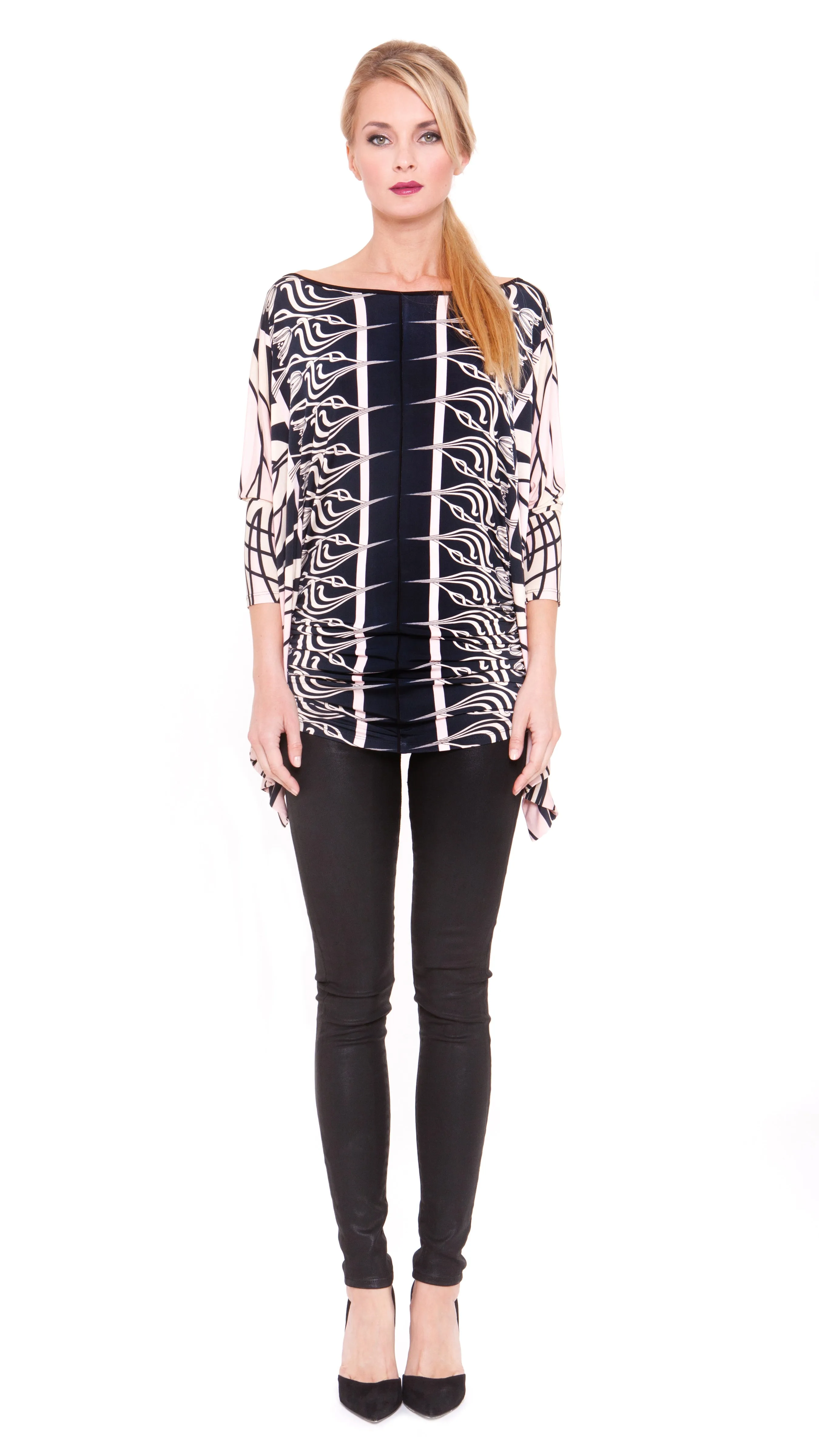 Giada Side Ruched Top