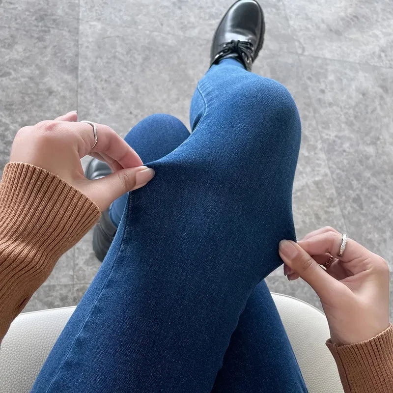 High Waist Skinny Jeans: Women's Vintage Style