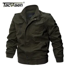 Military Jacket Men Winter Cotton Jacket Coat Army Men's Pilot Jacket