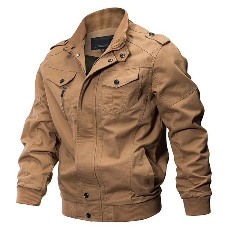 Military Jacket Men Winter Cotton Jacket Coat Army Men's Pilot Jacket