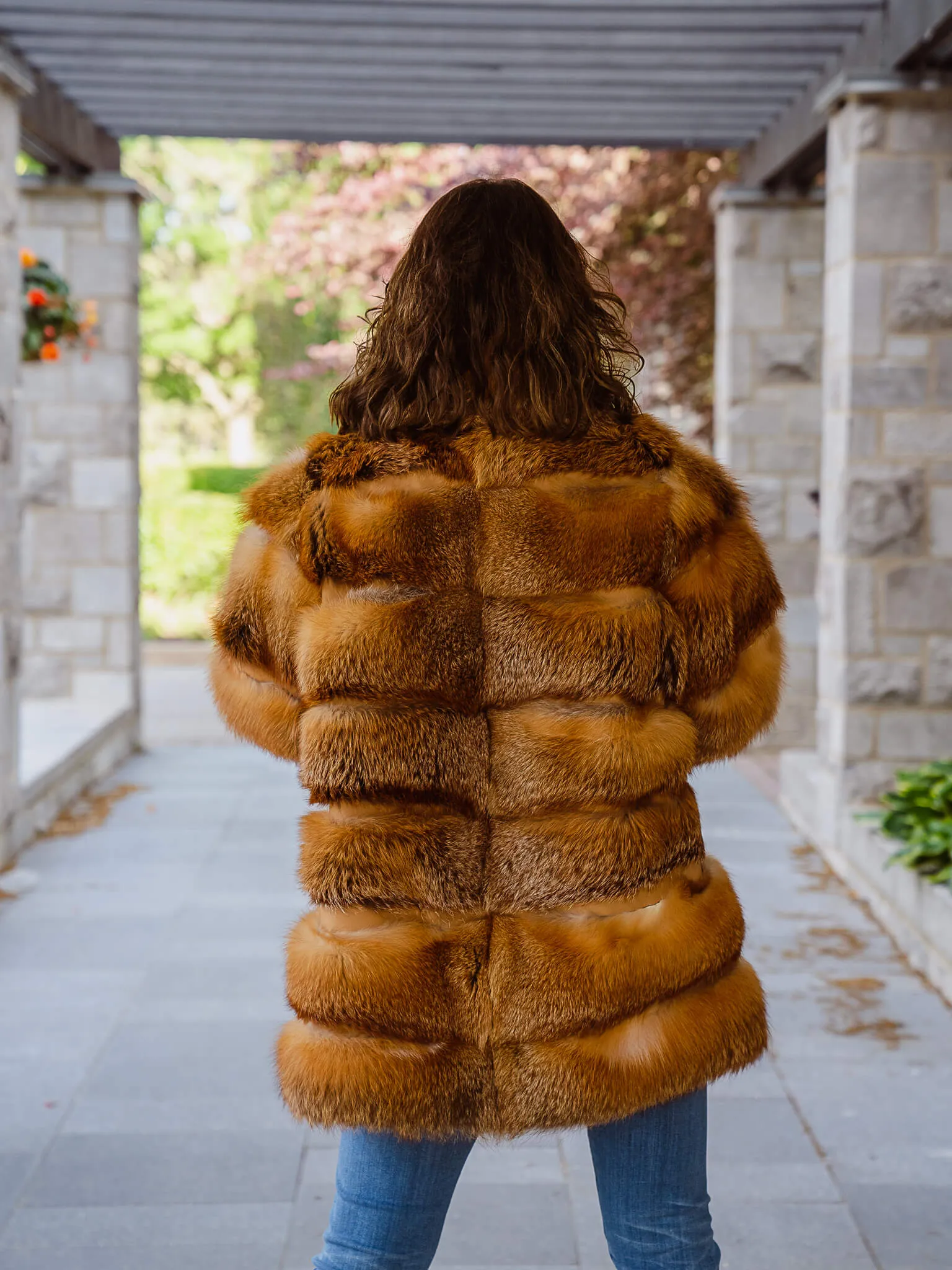 Puffer Fox Fur Jacket BY ORDER ONLY