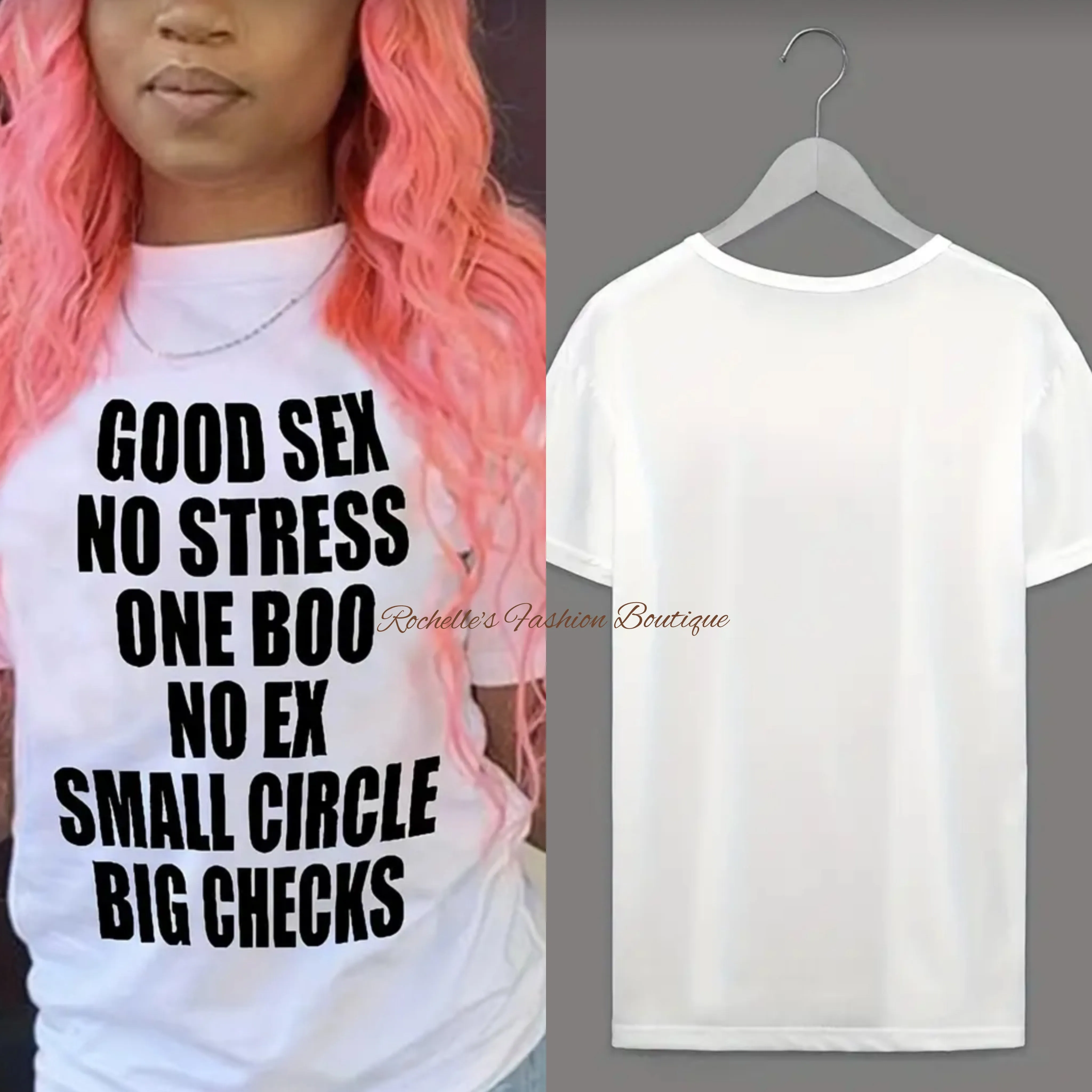 Red No Stress T-Shirt
