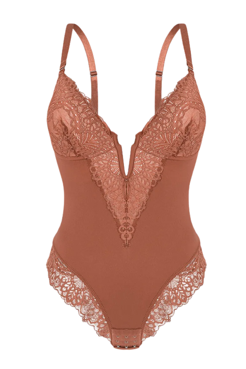 Revenge Body Deep-V Neck Bodysuit