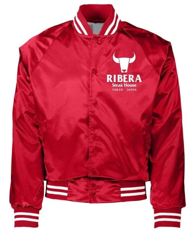 Tokyo Japan Ribera Steakhouse Wrestling Jacket Mens Bomber Varsity Fashion