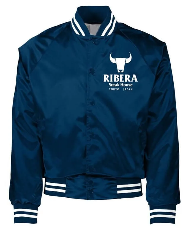 Tokyo Japan Ribera Steakhouse Wrestling Jacket Mens Bomber Varsity Fashion